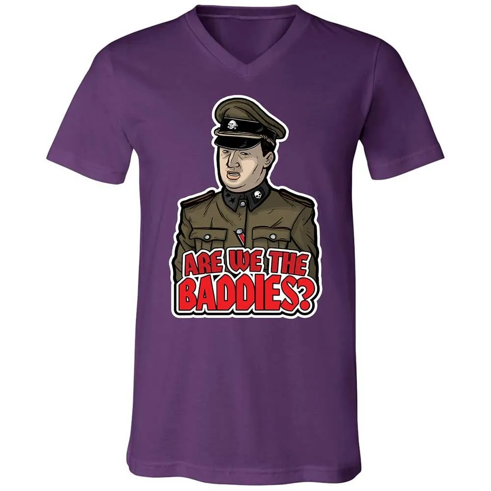 Unisex V-Neck T-Shirt - T4VSMETK - Team Purple - 10