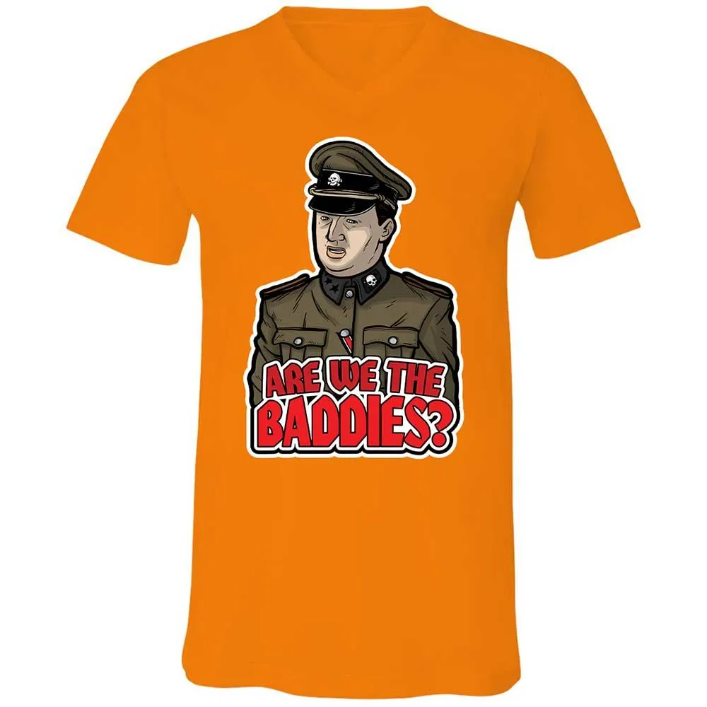 Unisex V-Neck T-Shirt - T4VSMETK - Orange - 12
