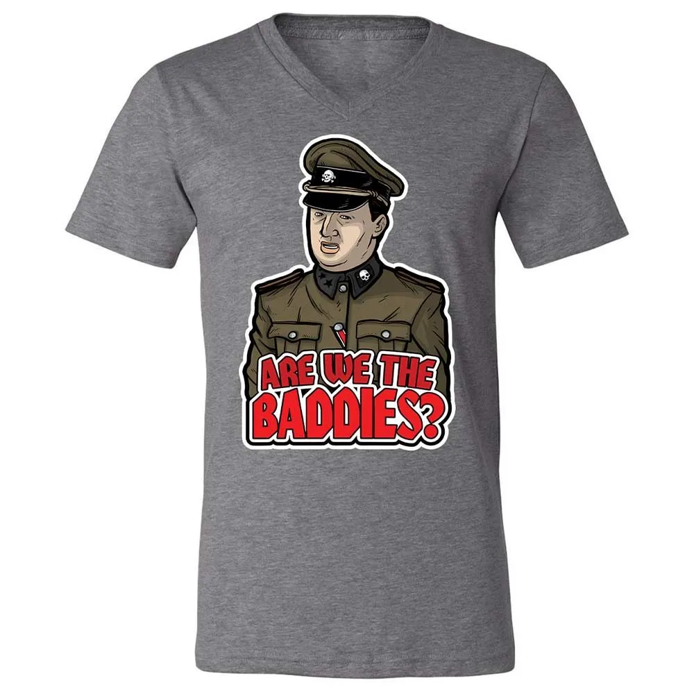 Unisex V-Neck T-Shirt - T4VSMETK - Deep Heather - 14
