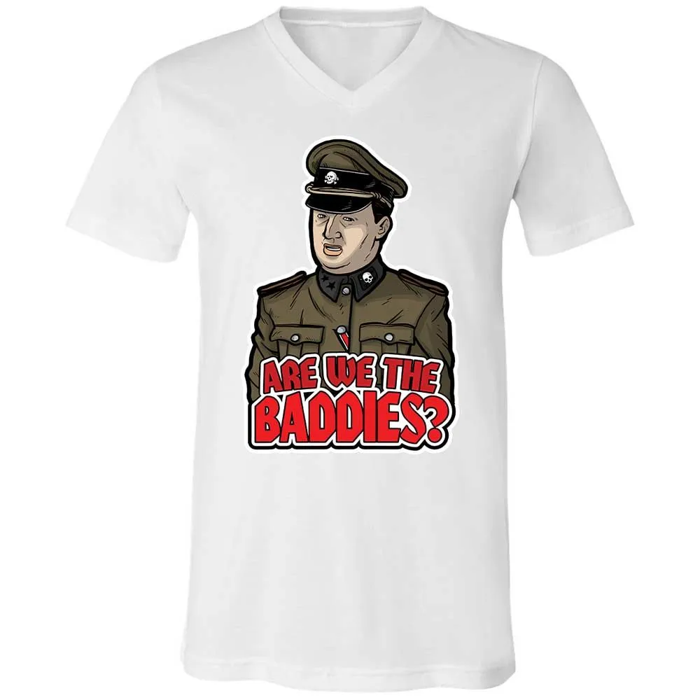 Unisex V-Neck T-Shirt - T4VSMETK - White - 16
