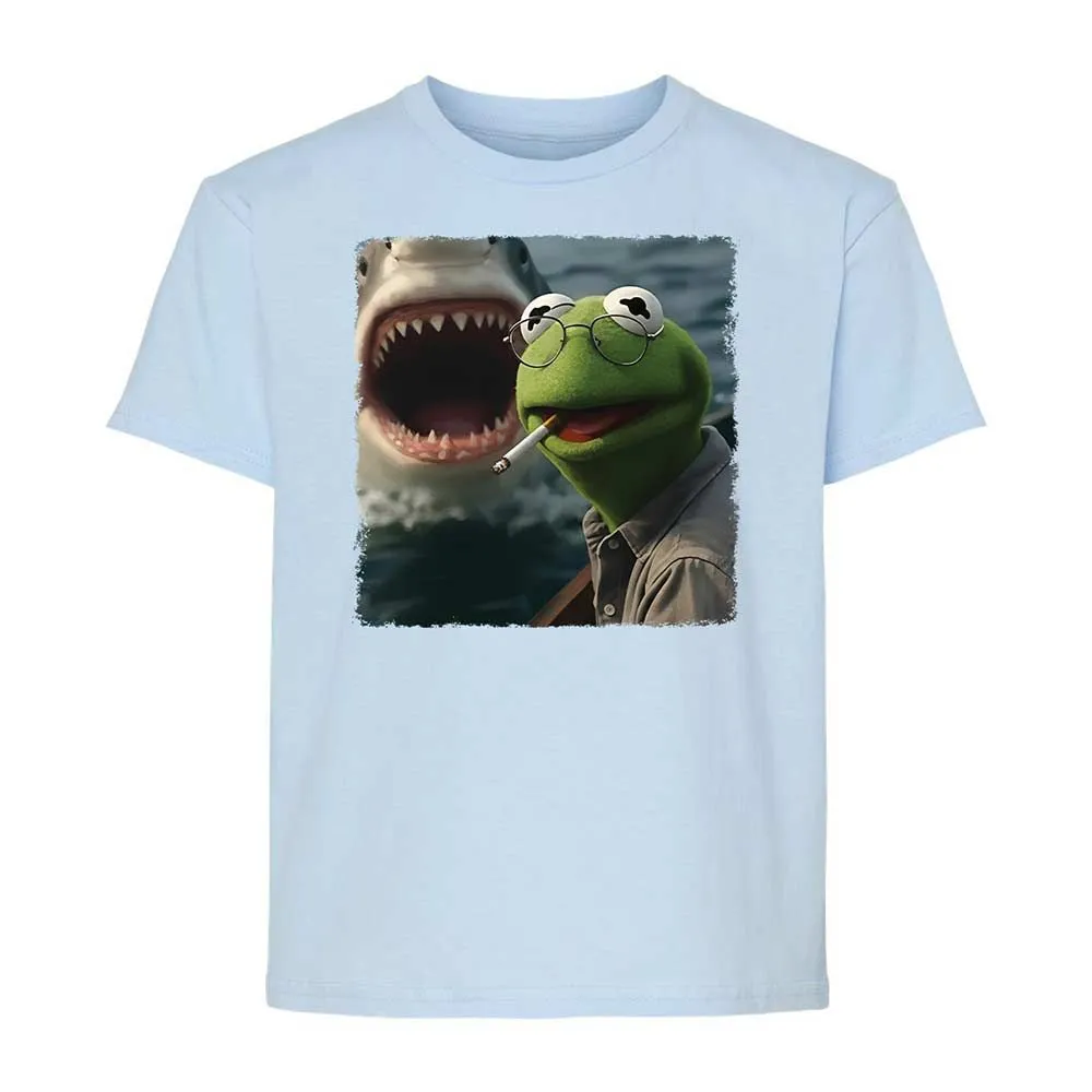Kids T-Shirt - U5FHJD83 - Light Blue - 6