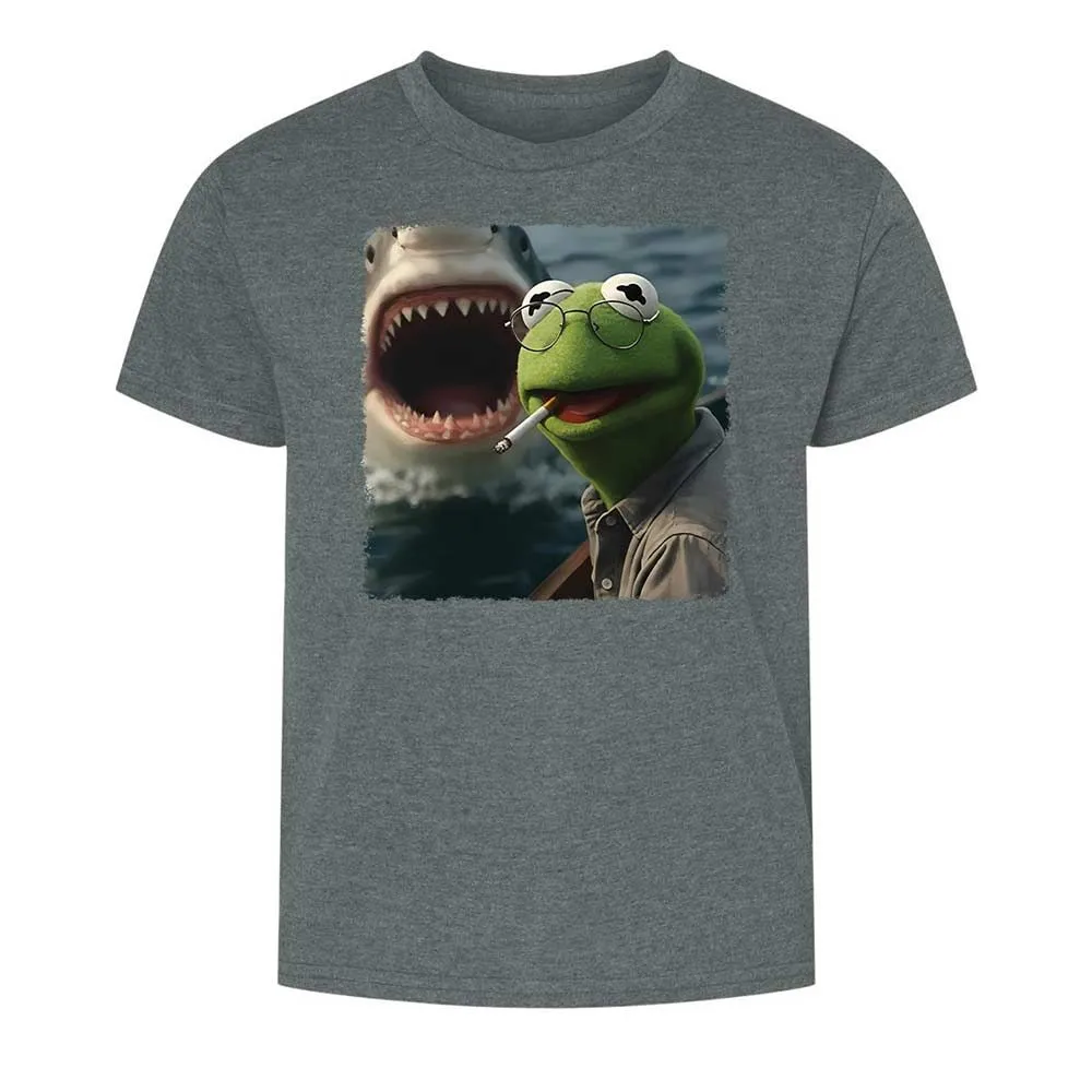 Kids T-Shirt - U5FHJD83 - Dark Heather - 10