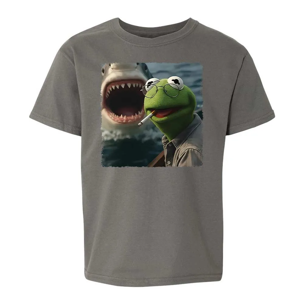 Kids T-Shirt - U5FHJD83 - Charcoal - 11