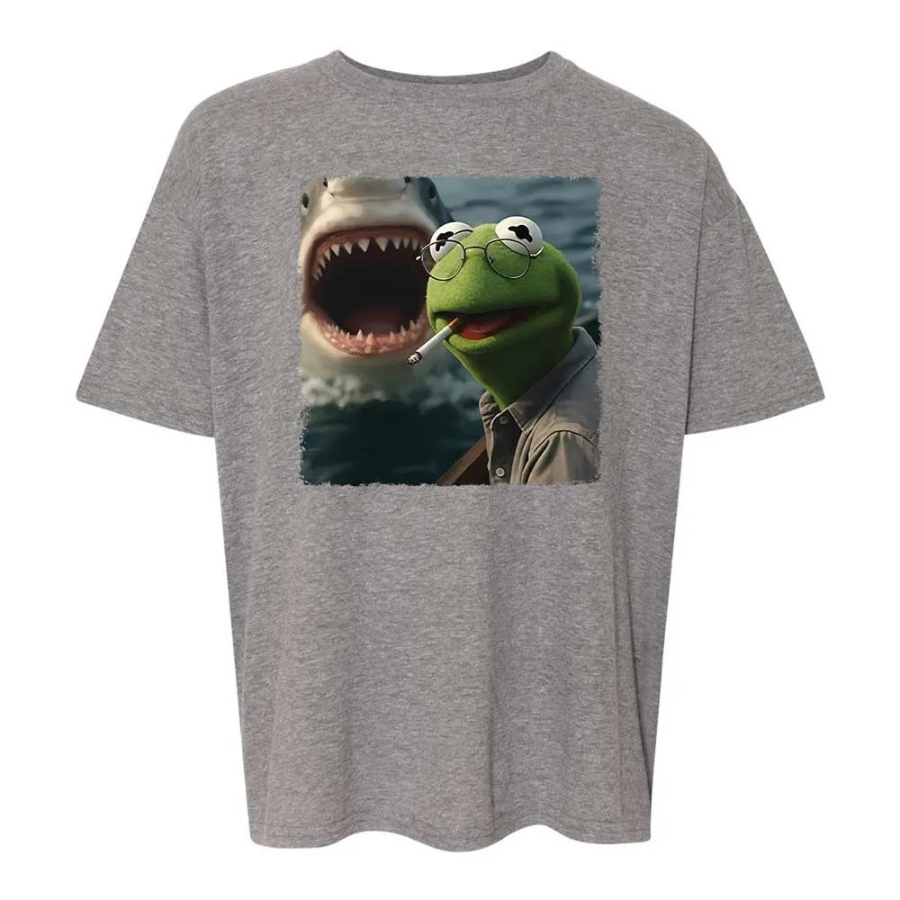 Kids T-Shirt - U5FHJD83 - Graphite Heather - 12
