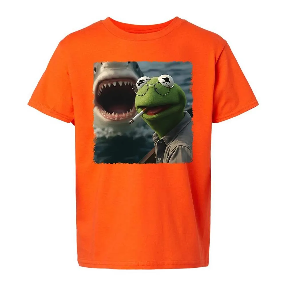 Kids T-Shirt - U5FHJD83 - Orange - 20