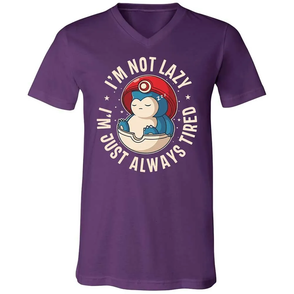 Unisex V-Neck T-Shirt - UT5T9K3M - Team Purple - 10