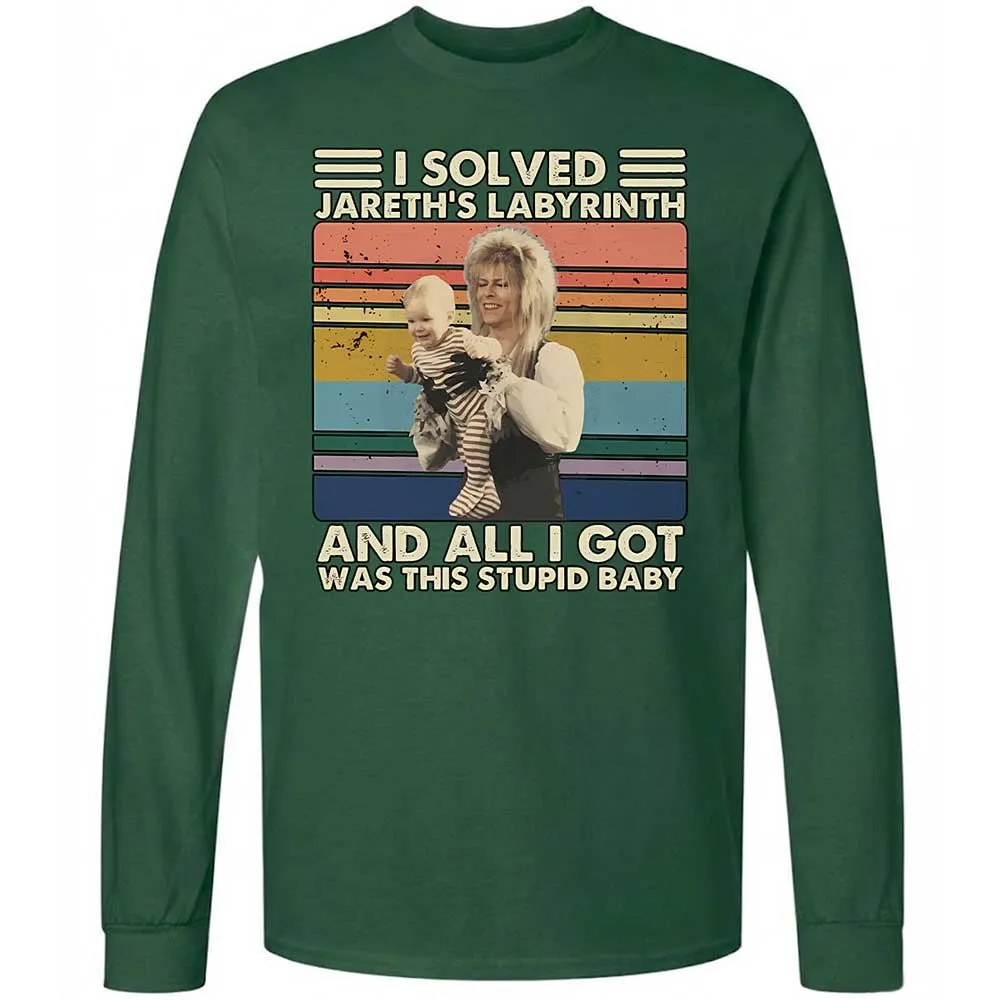 Long Sleeve T-Shirt - YCR4CQA4 - Forest Green - 4