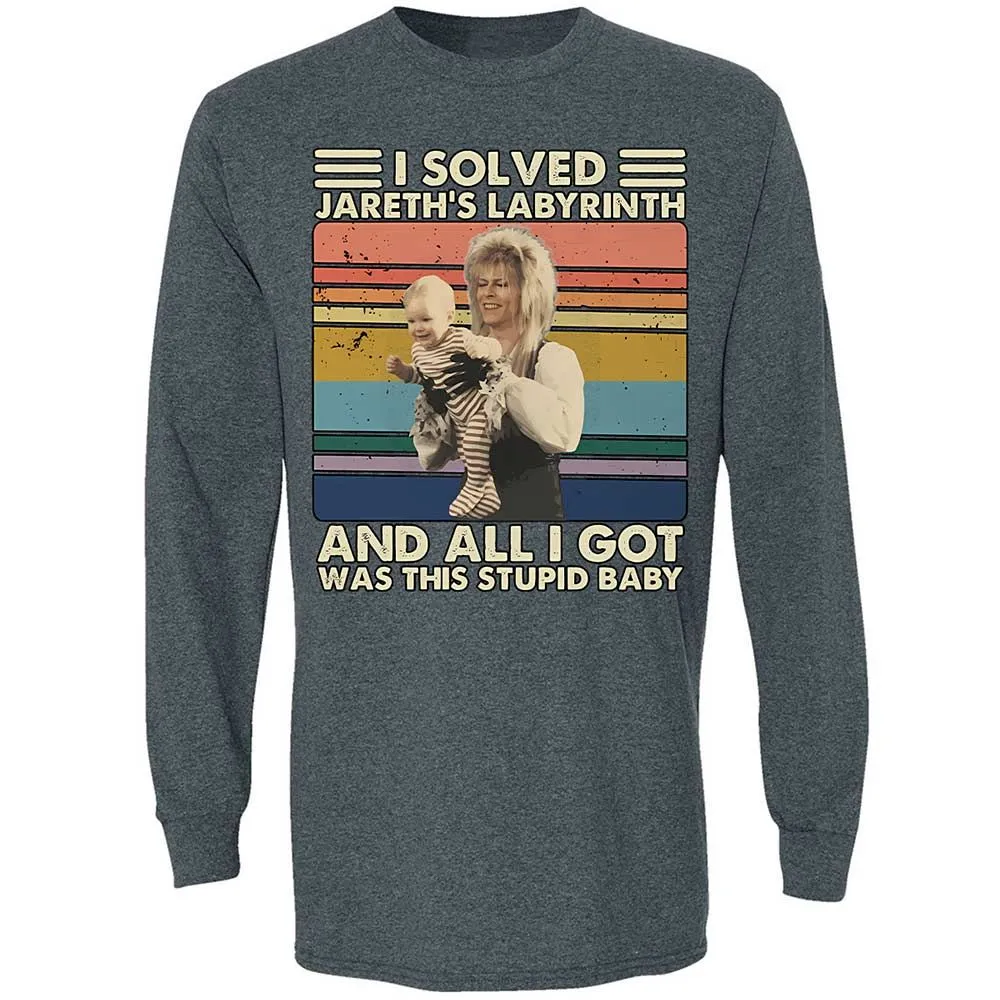 Long Sleeve T-Shirt - YCR4CQA4 - Dark Heather - 5