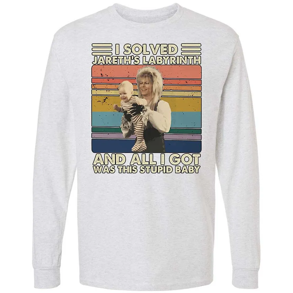 Long Sleeve T-Shirt - YCR4CQA4 - Ash - 14