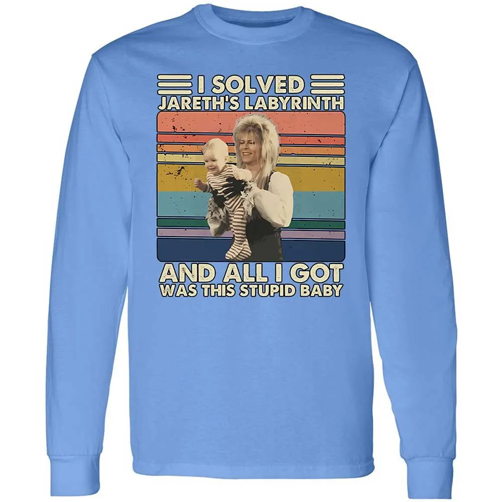 Long Sleeve T-Shirt - YCR4CQA4 - Carolina Blue - 15