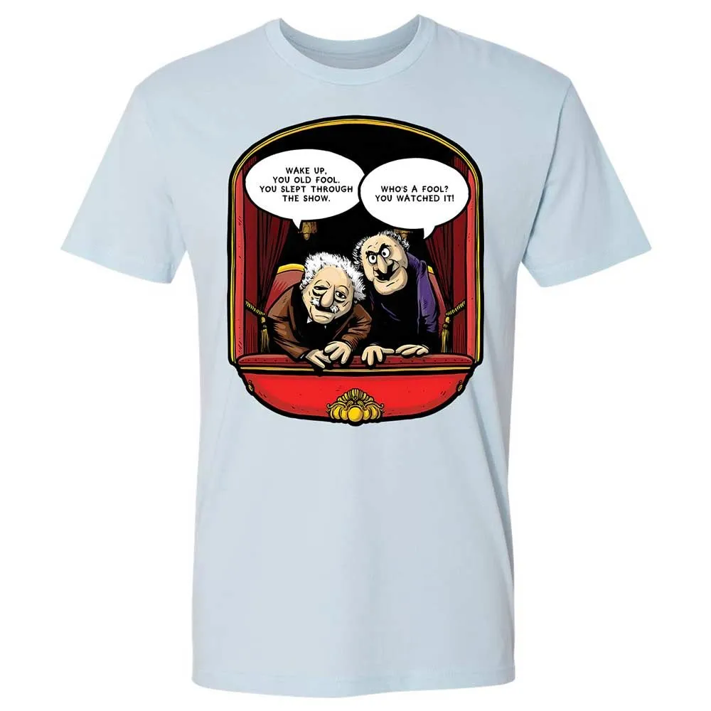 Statler and Waldorf (Wake Up) - Light Blue - 4
