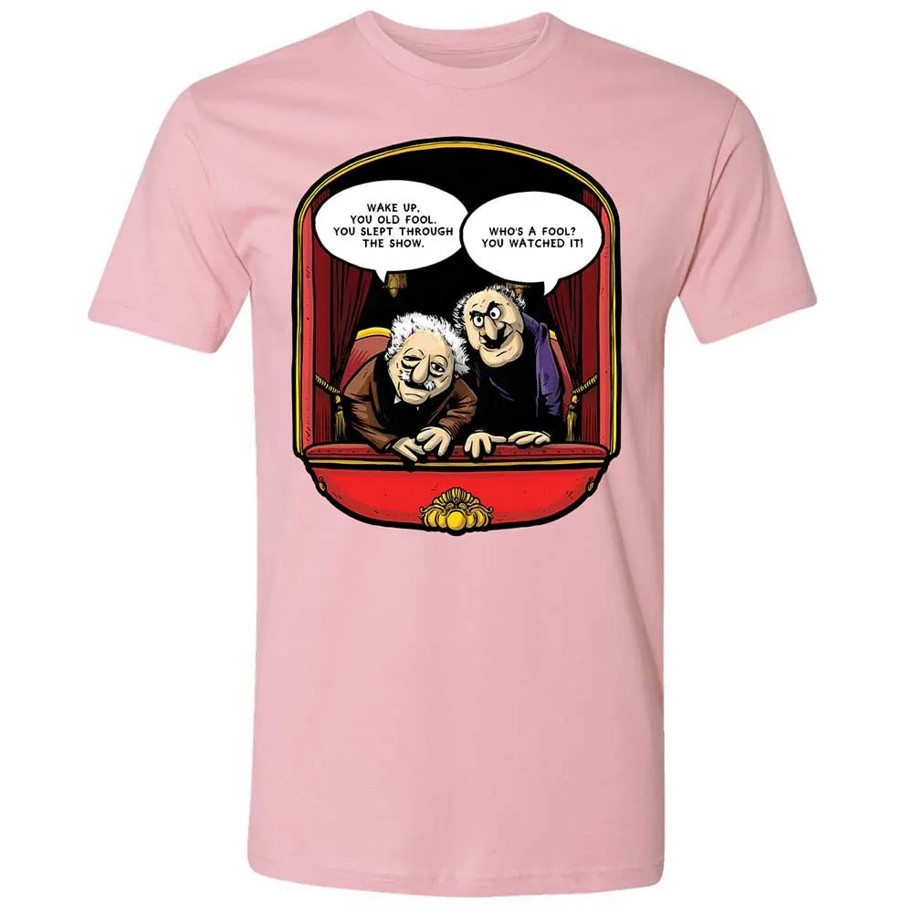Statler and Waldorf (Wake Up) - Light Pink - 5