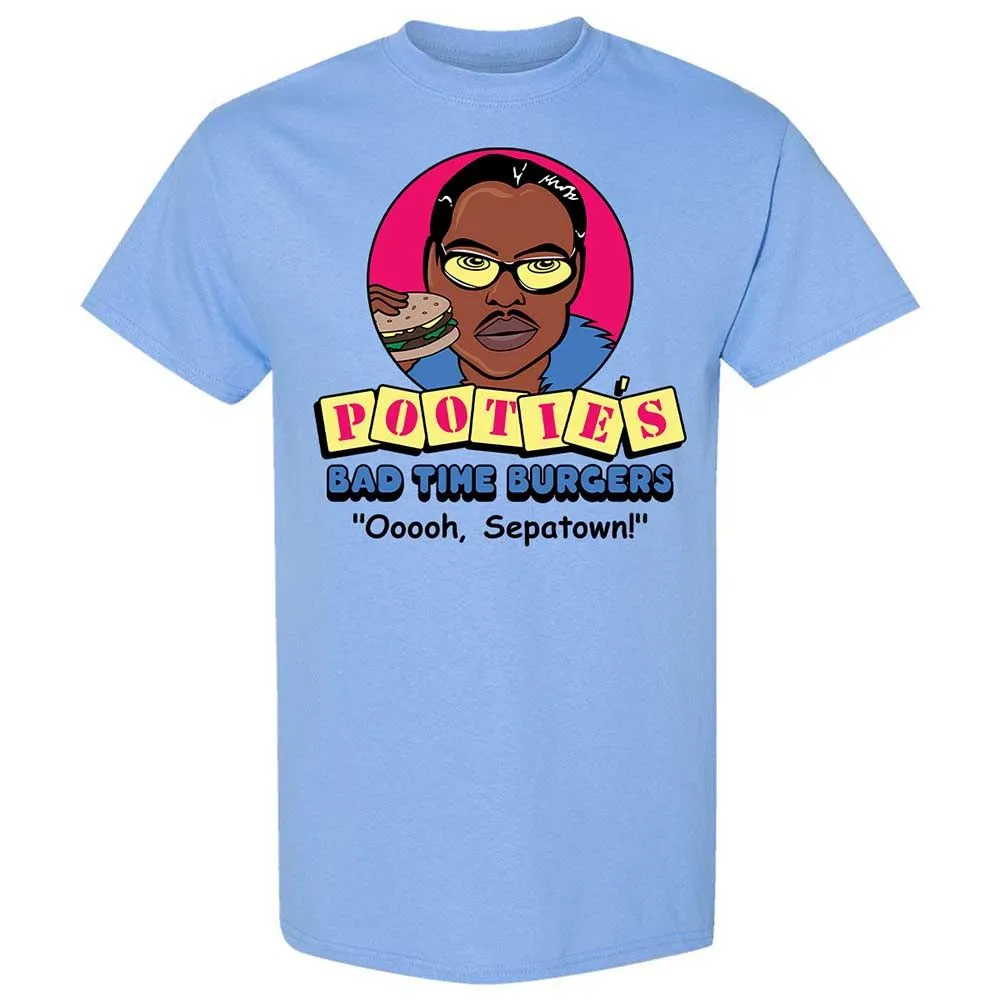 Pootie's Bad Time Burgers - Carolina Blue - 4