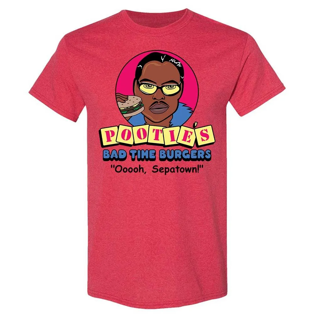 Pootie's Bad Time Burgers - Heather Red - 9