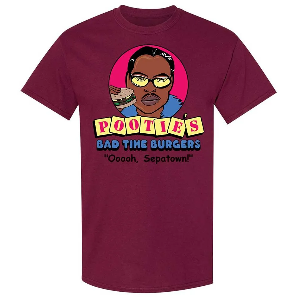 Pootie's Bad Time Burgers - Maroon - 21