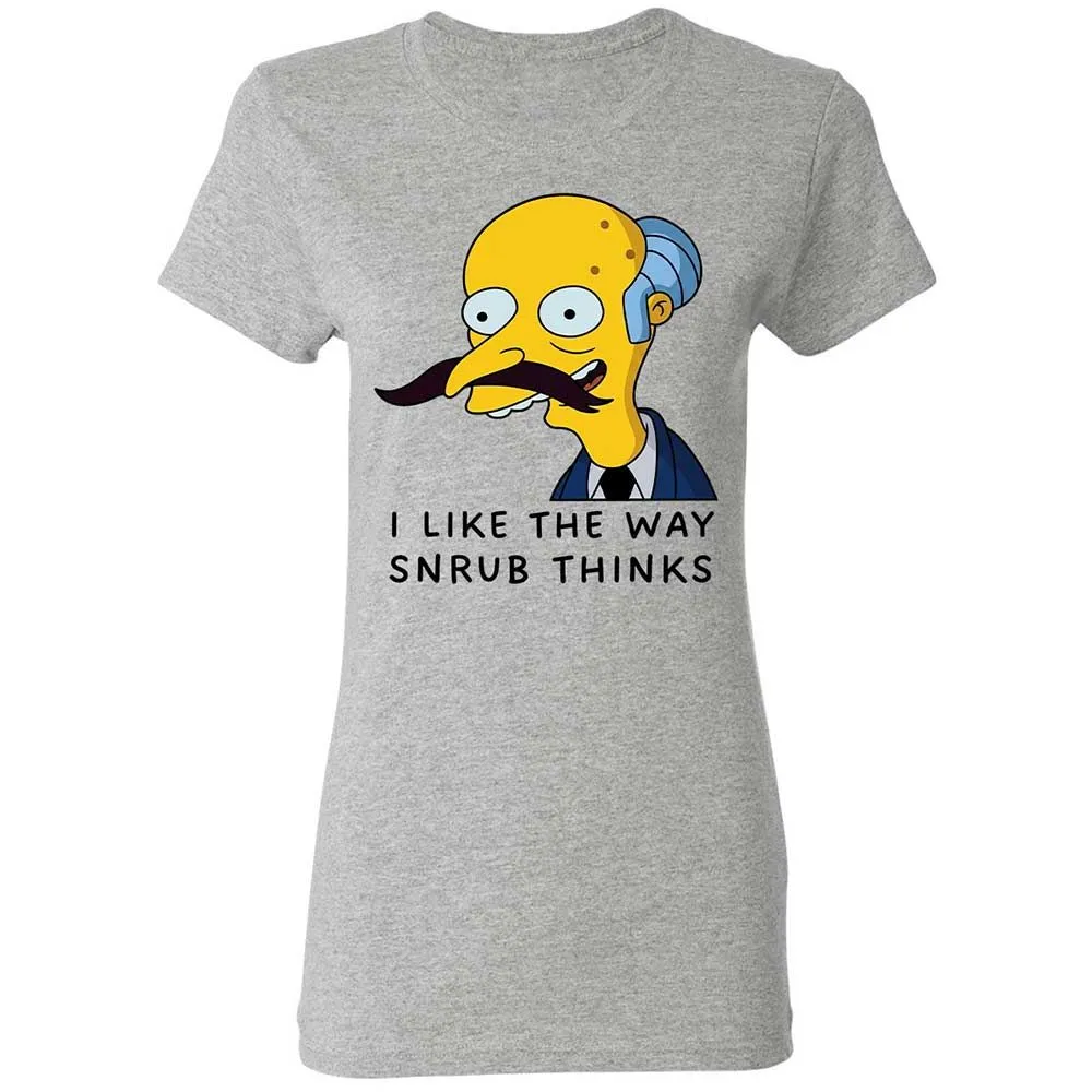 I Like the Way Snrub Thinks - Sport Grey - 2