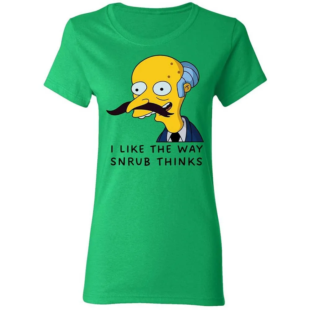 I Like the Way Snrub Thinks - Irish Green - 8