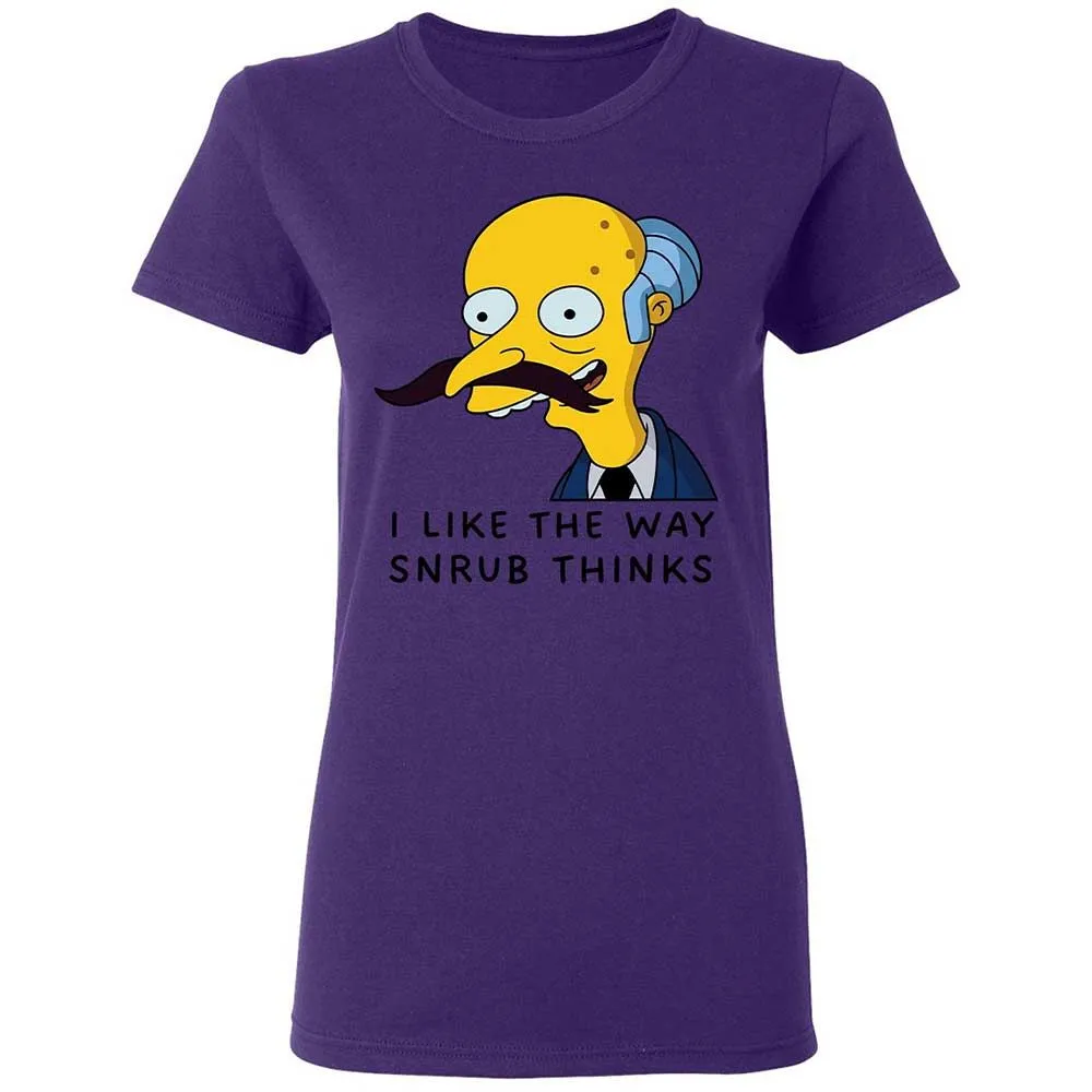 I Like the Way Snrub Thinks - Purple - 11