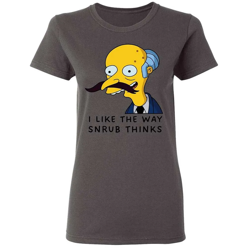 I Like the Way Snrub Thinks - Charcoal - 15