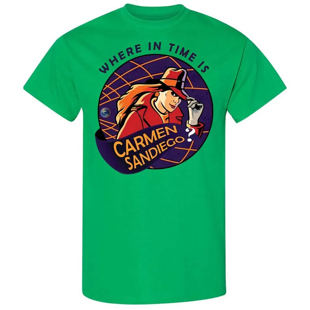Where in Time Is Carmen Sandiego - Irish Green - 10