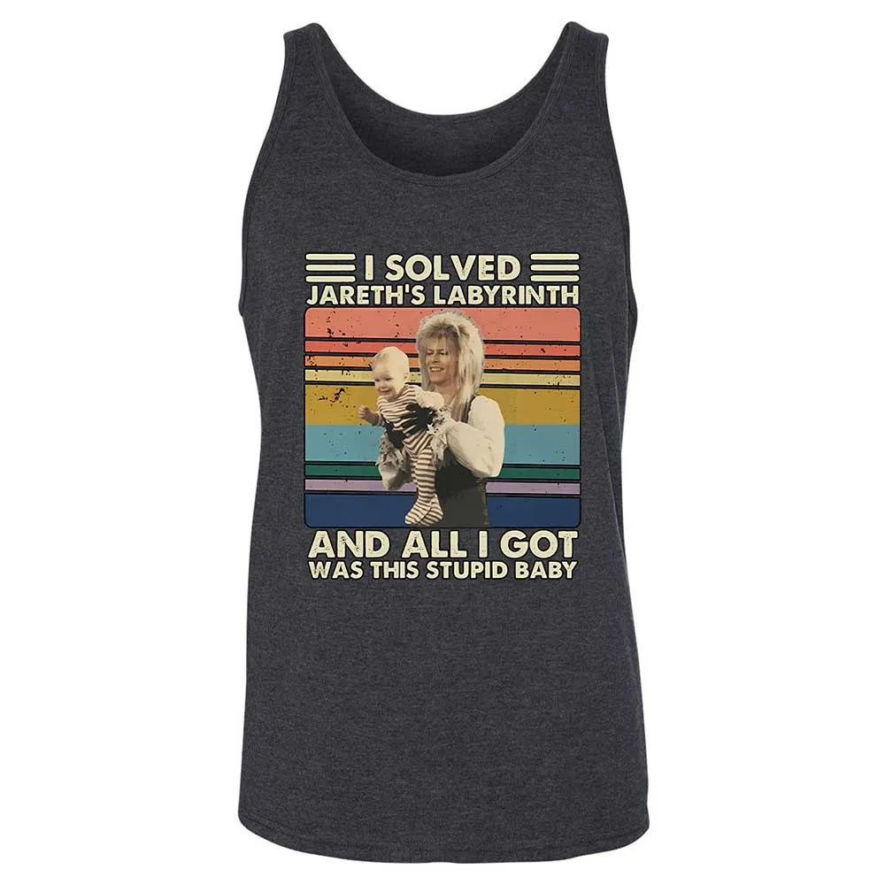 Unisex Jersey Tank - NS65PHQX - Dark Grey Heather - 5