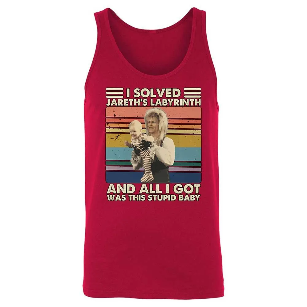 Unisex Jersey Tank - NS65PHQX - Red - 6
