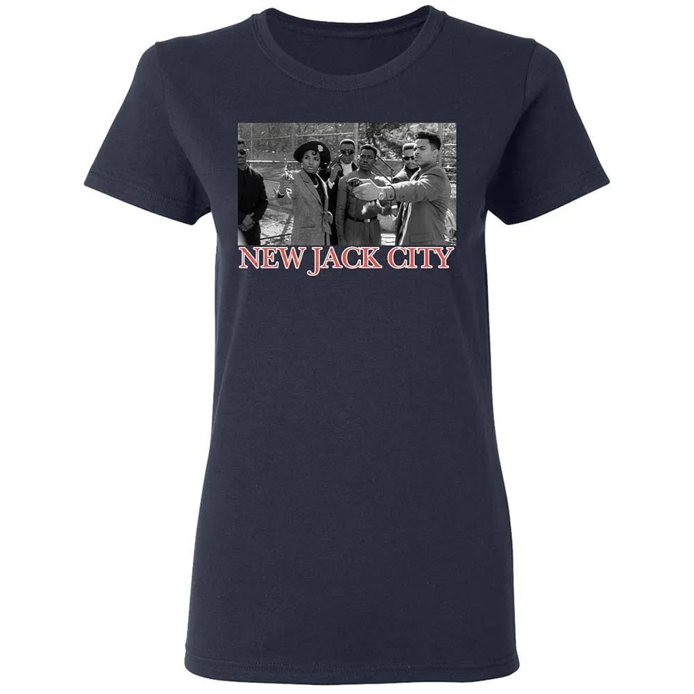 Women's T-Shirt - 12LJBNB3 - Navy - 2