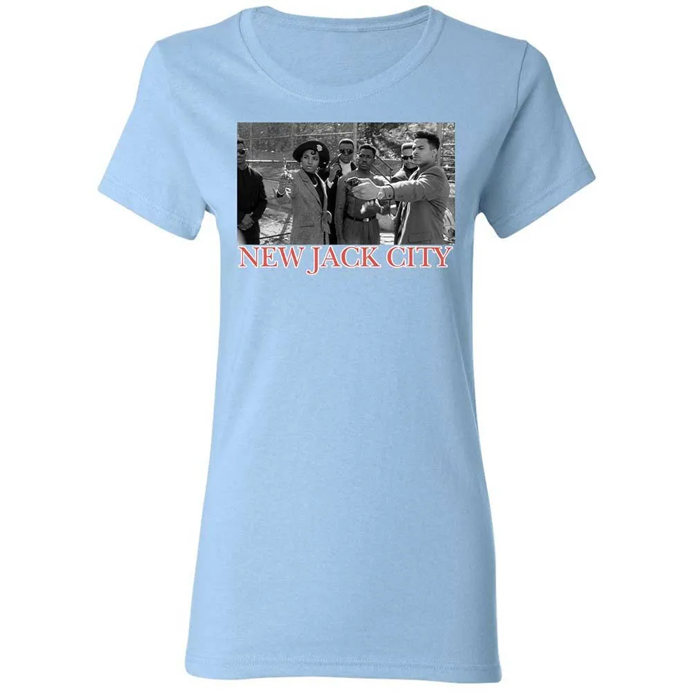 Women's T-Shirt - 12LJBNB3 - Light Blue - 13