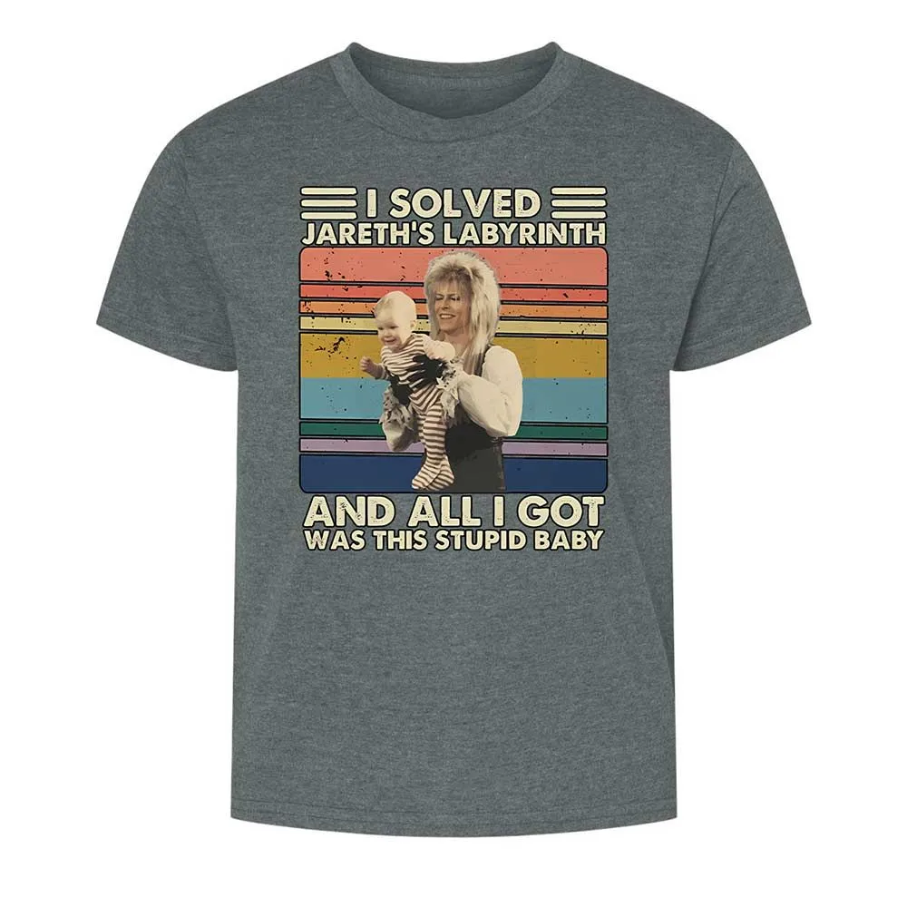 Kids T-Shirt - ZYJD851D - Dark Heather - 10