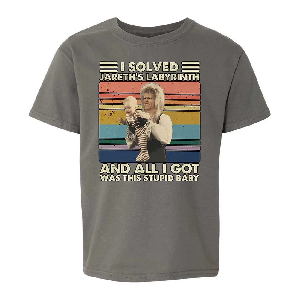Kids T-Shirt - ZYJD851D - Charcoal - 11