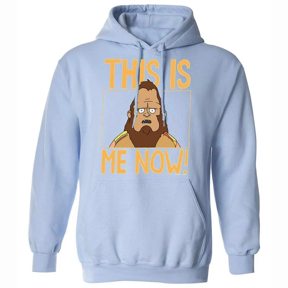 Classic Unisex Hoodie - D14SQVLN - Light Blue - 5