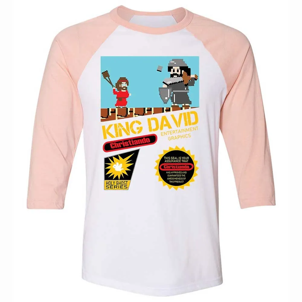 David Vs Goliath Cool Christian - White/Heather Peach - 5