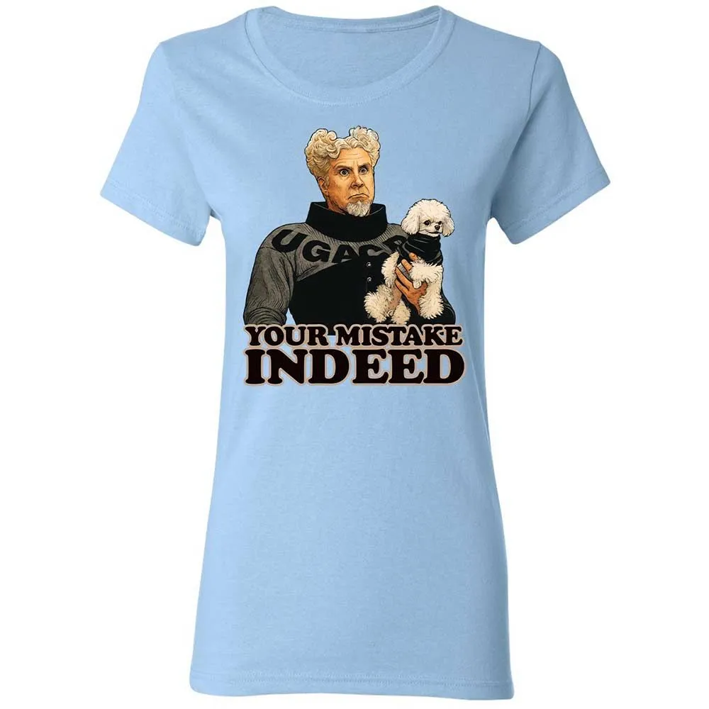 Women's T-Shirt - D6LNAX2B - Light Blue - 6