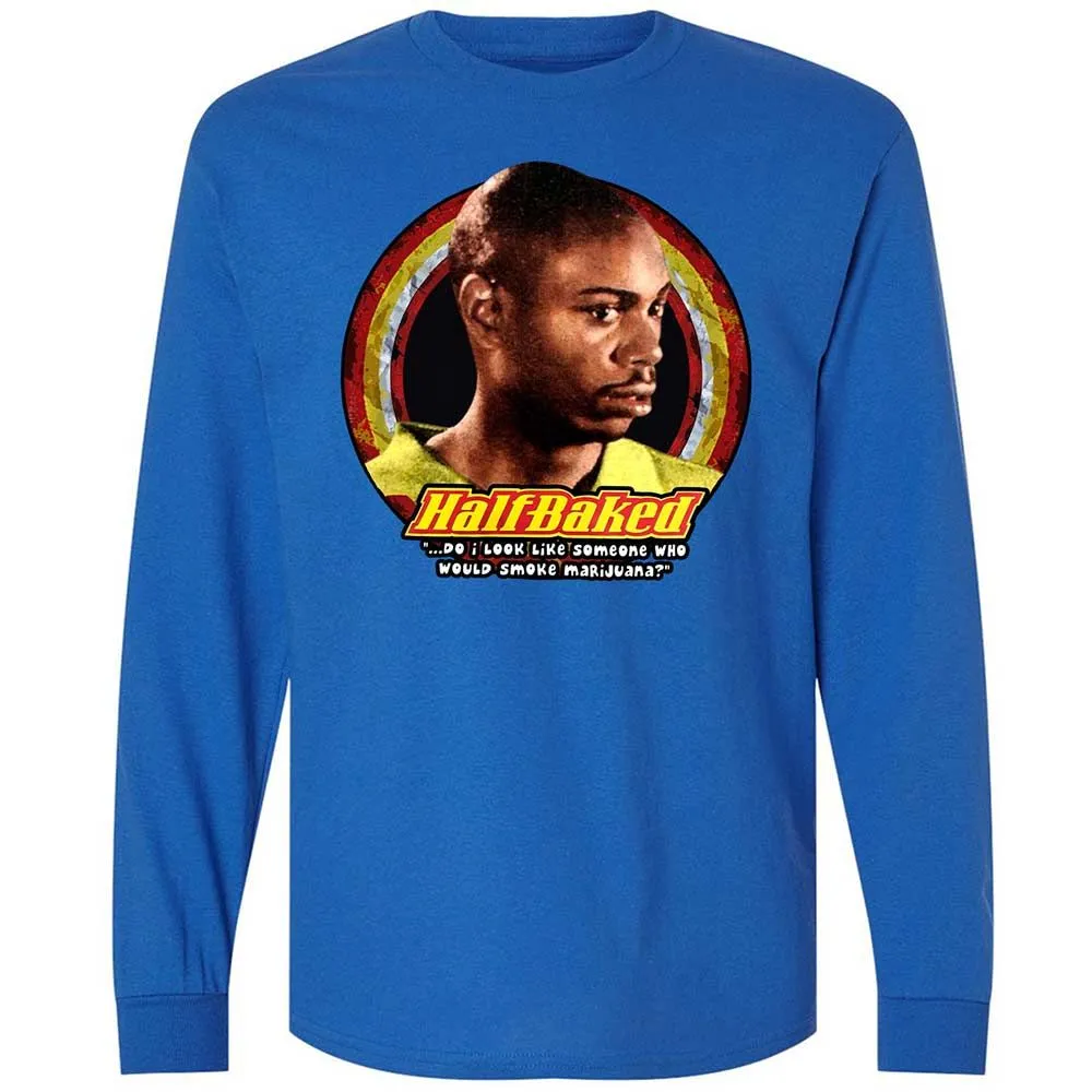 Long Sleeve T-Shirt - X83QJGMB - Royal - 3