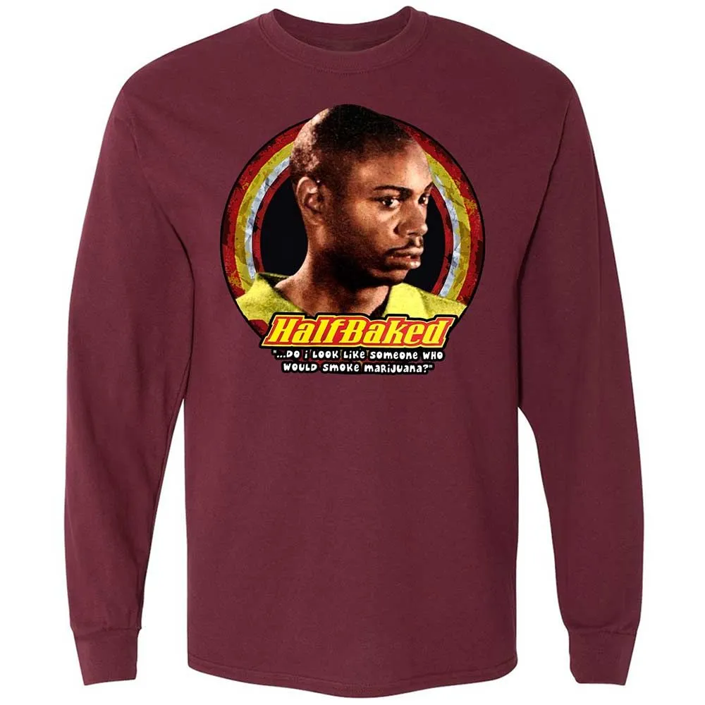 Long Sleeve T-Shirt - X83QJGMB - Maroon - 6