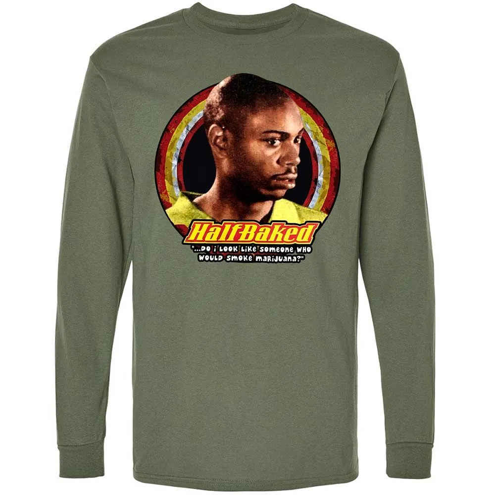 Long Sleeve T-Shirt - X83QJGMB - Military Green - 9