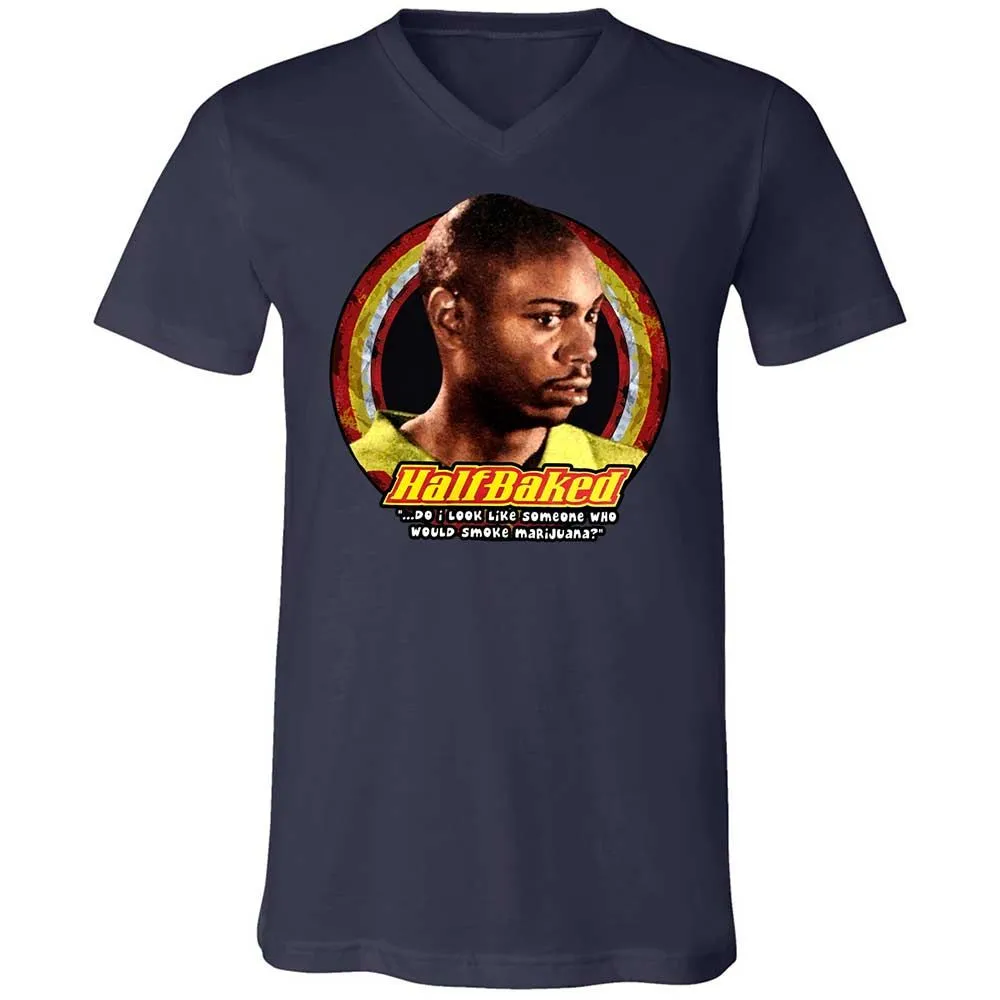 Unisex V-Neck T-Shirt - 9PQ6J2YV - Navy - 2