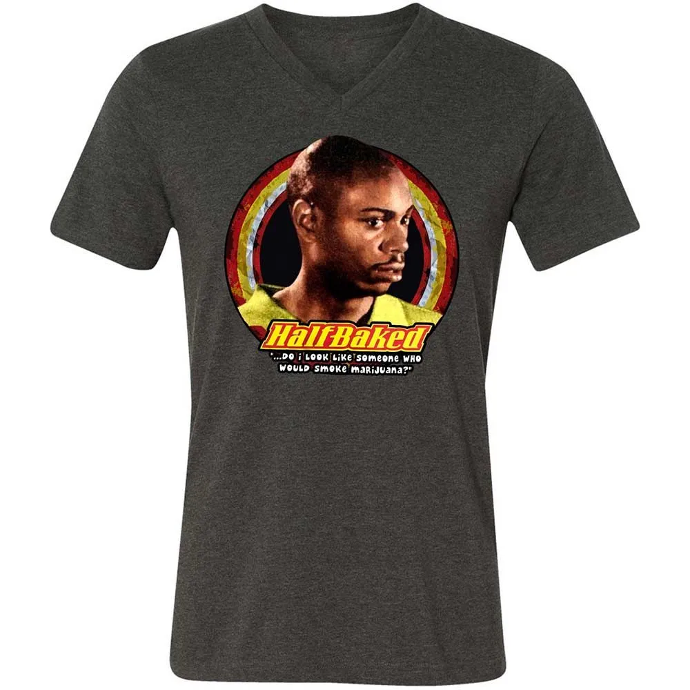 Unisex V-Neck T-Shirt - 9PQ6J2YV - Dark Grey Heather - 9