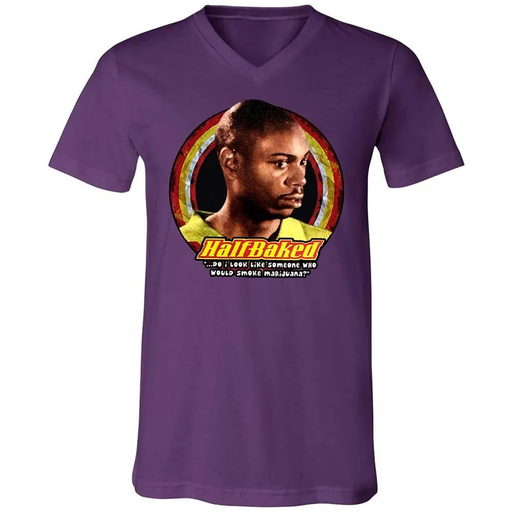 Unisex V-Neck T-Shirt - 9PQ6J2YV - Team Purple - 10