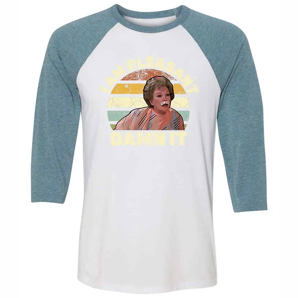 Unisex 3/4 Baseball Tee - 1MZWDVAF - White/Denim - 3