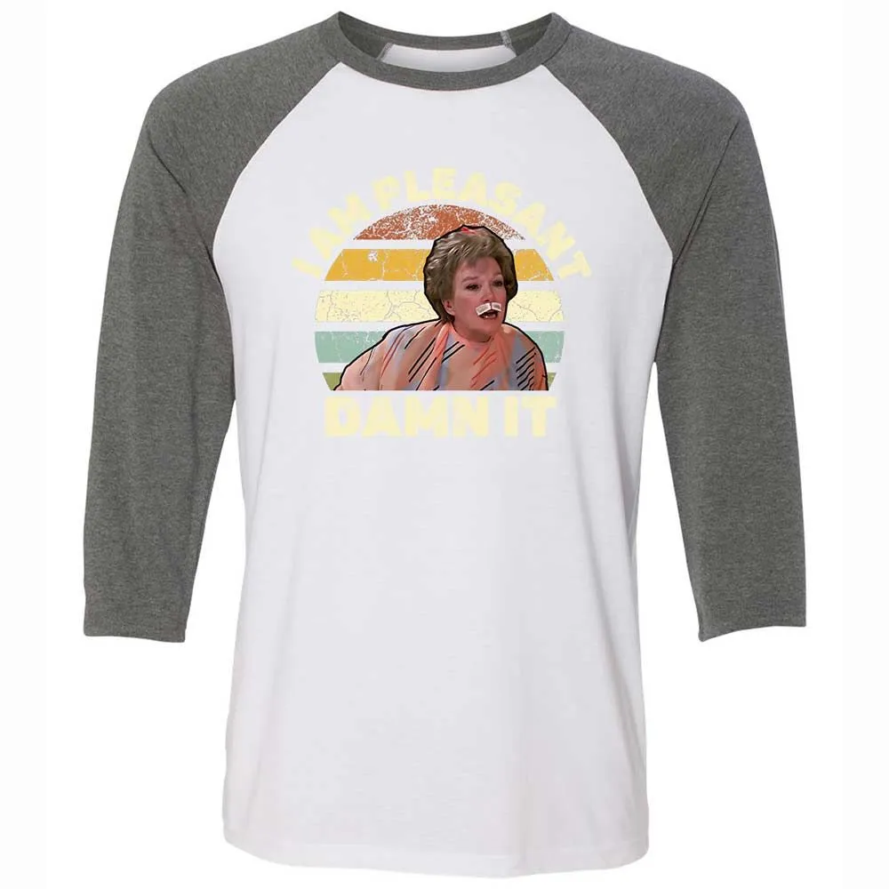 Unisex 3/4 Baseball Tee - 1MZWDVAF - White/Deep Heather - 11