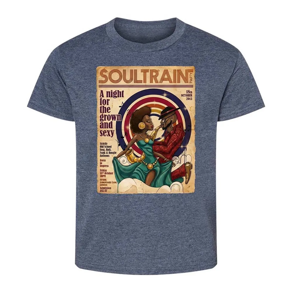 Kids T-Shirt - PX8RQUYA - Heather Navy - 9