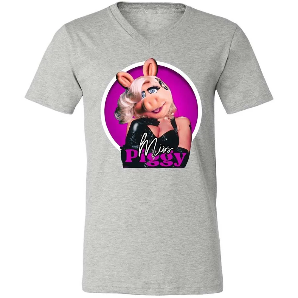 Unisex V-Neck T-Shirt - 8G4XCMEK - Athletic Heather - 15