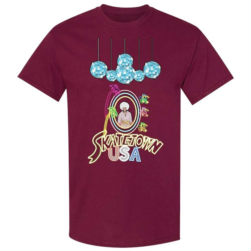 Skatetown Usa - Maroon - 8