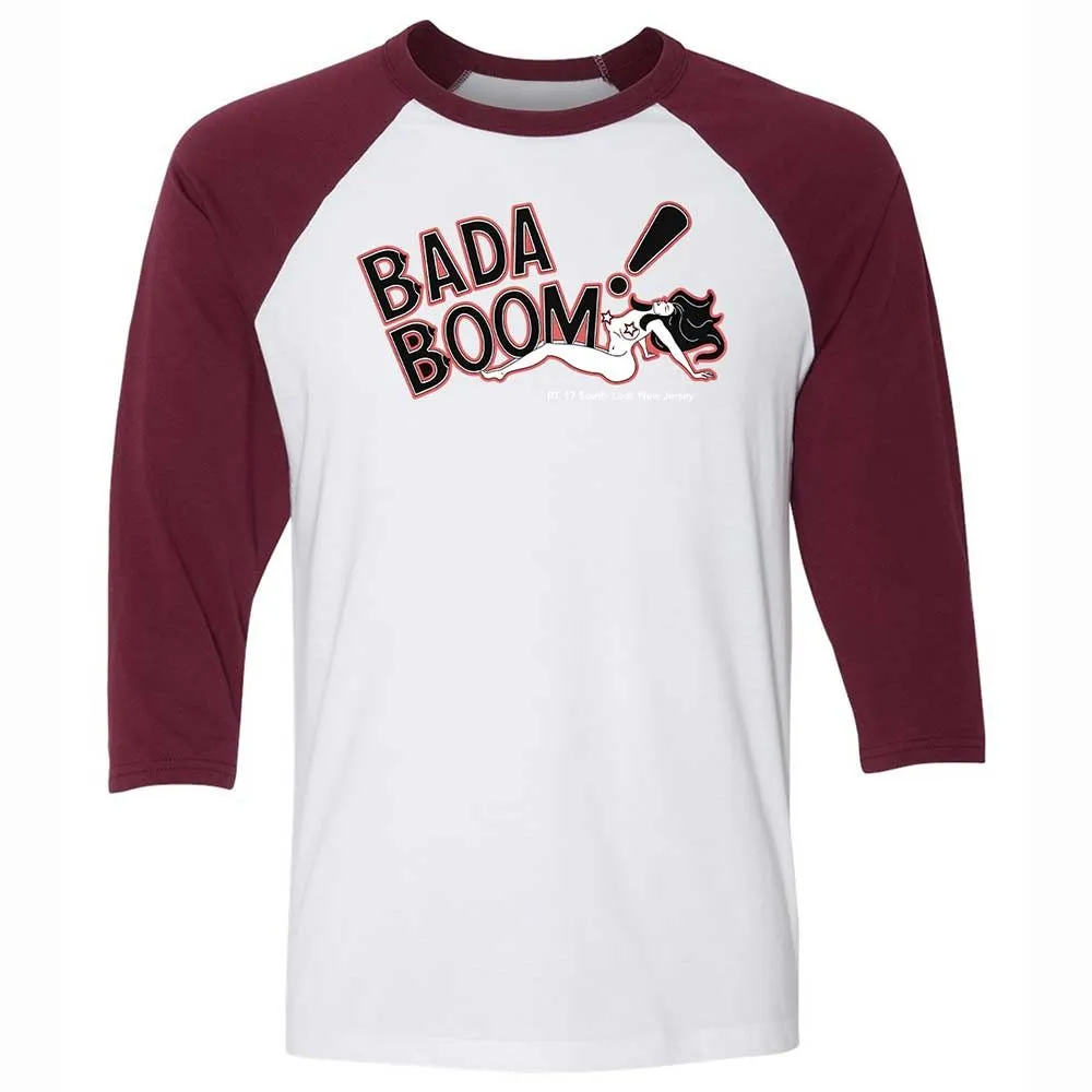 Bada Boom - White/Maroon - 7