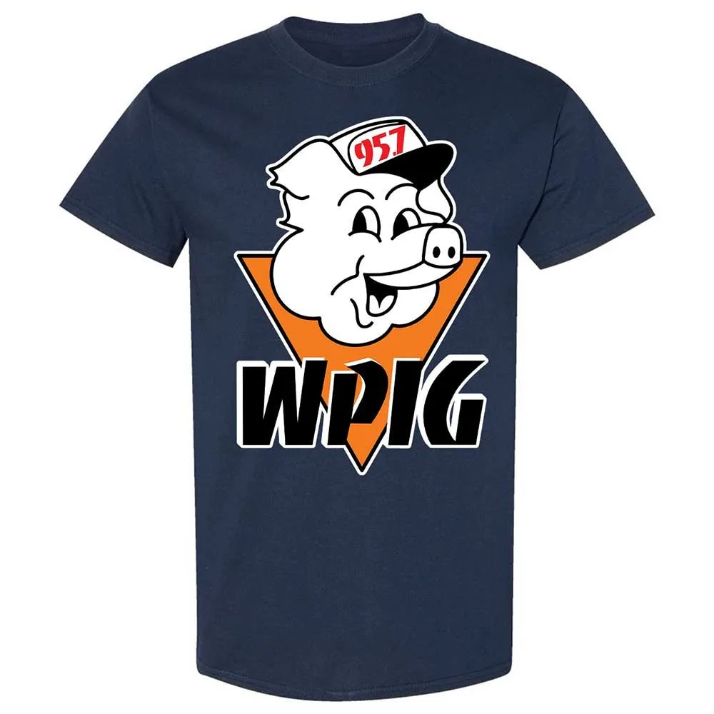 Wpig 95.7 Radio Station - Navy - 2