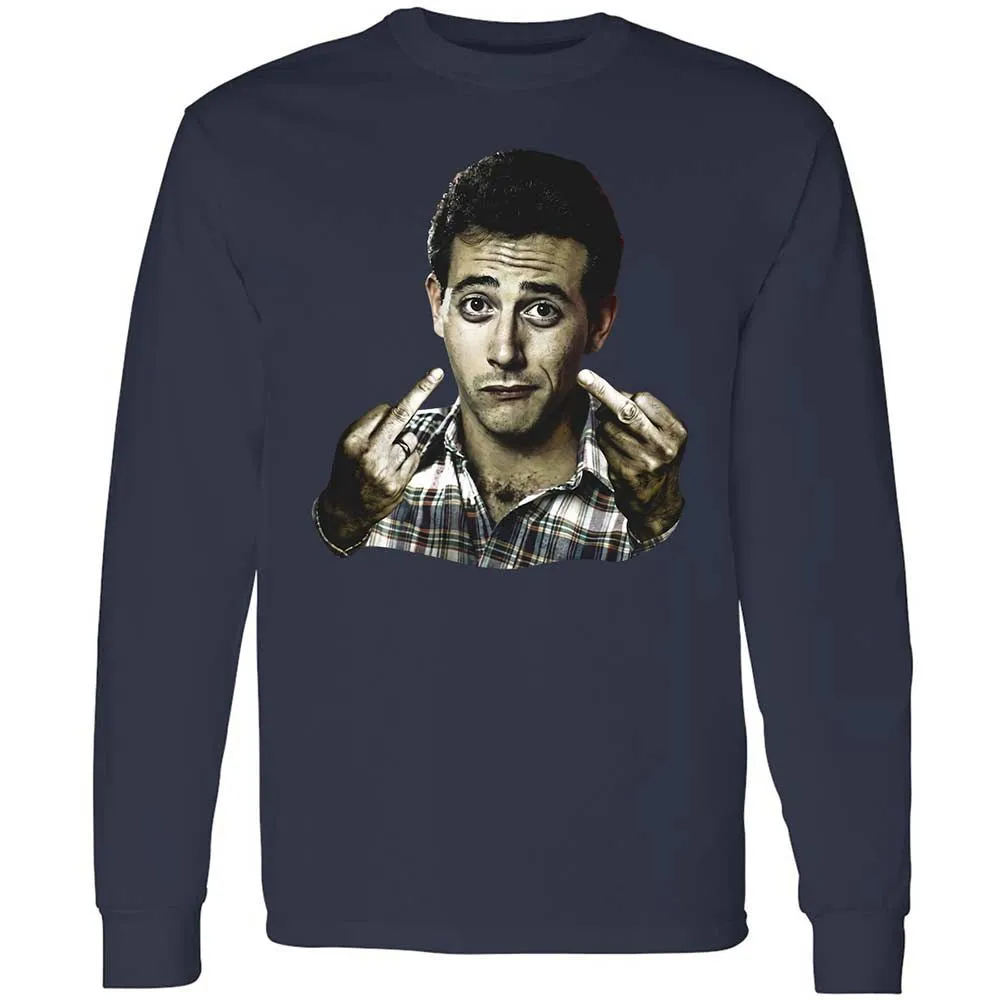 Long Sleeve T-Shirt - ZQ6MR34J - Navy - 2