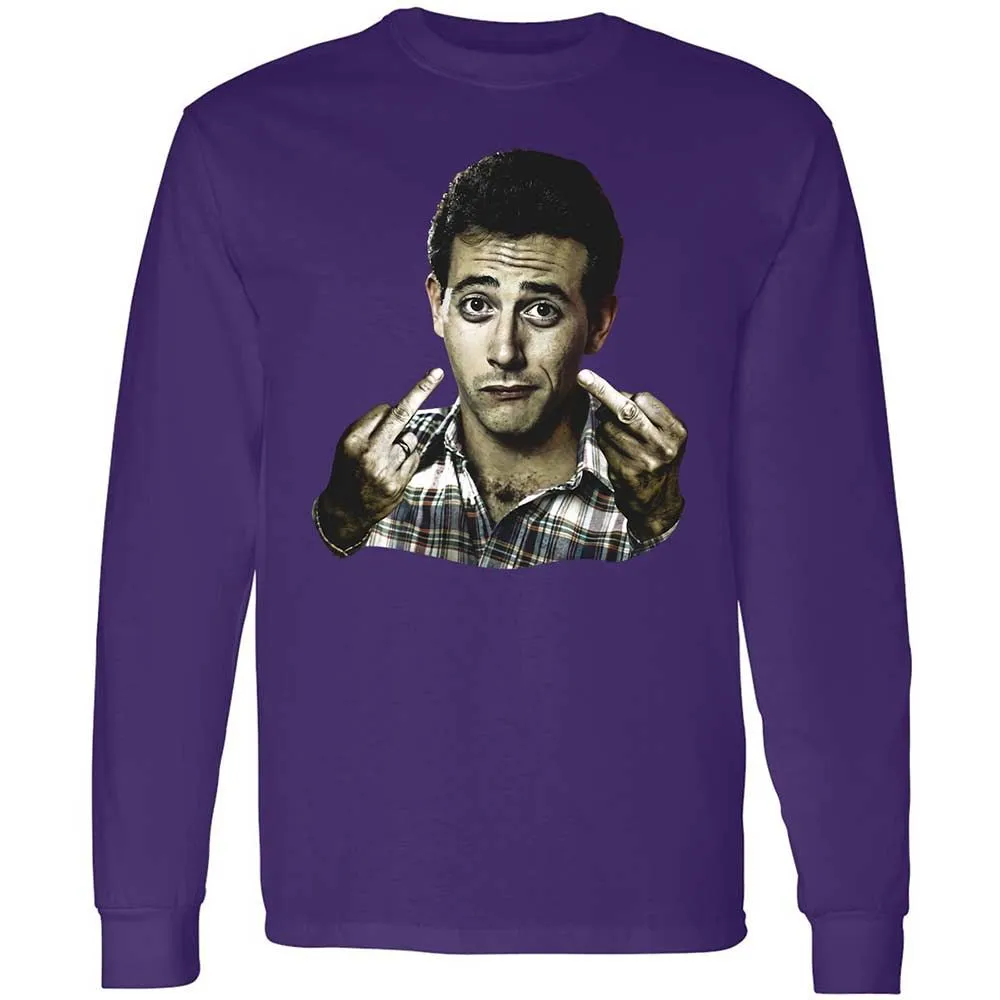 Long Sleeve T-Shirt - ZQ6MR34J - Purple - 12