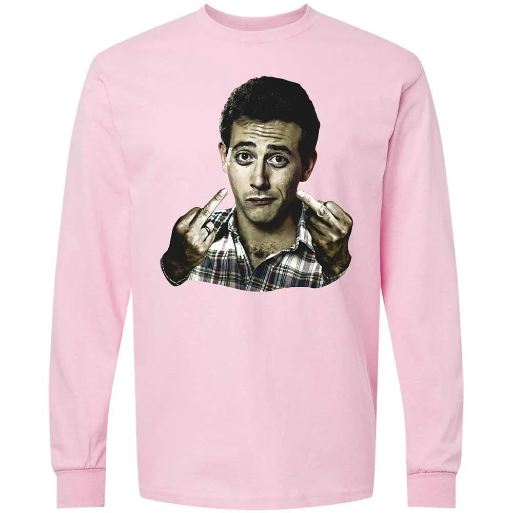 Long Sleeve T-Shirt - ZQ6MR34J - Light Pink - 16