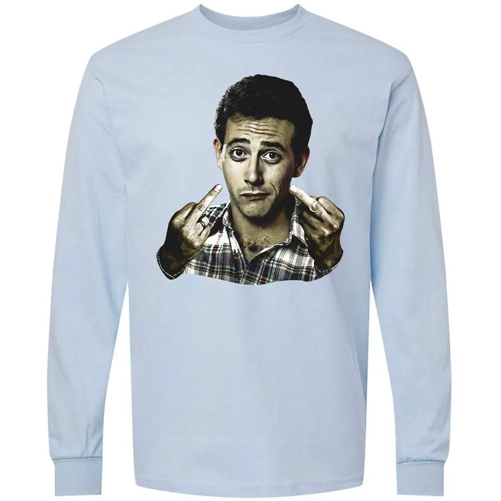 Long Sleeve T-Shirt - ZQ6MR34J - Light Blue - 18